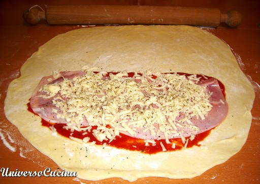 Cospargere con mozzarella