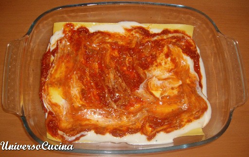 Iniziare con uno strato di pasta