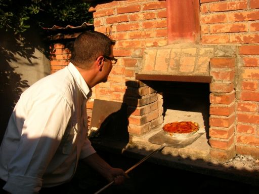 Il forno a legna